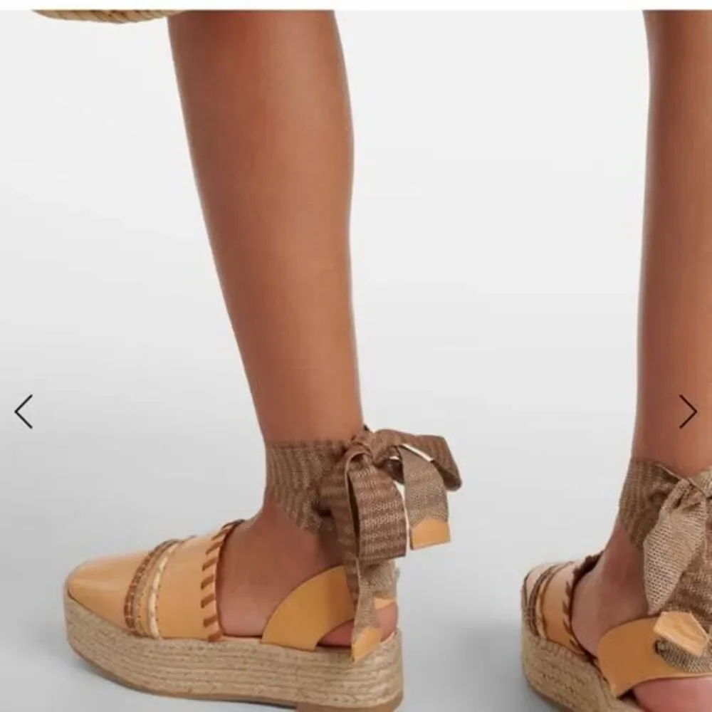 Ulla Johnson Leather platform espadrilles NWT SIZE 38 - Picture 2 of 10